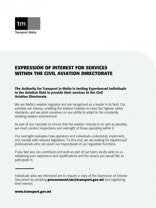 Expression of Interest CAD